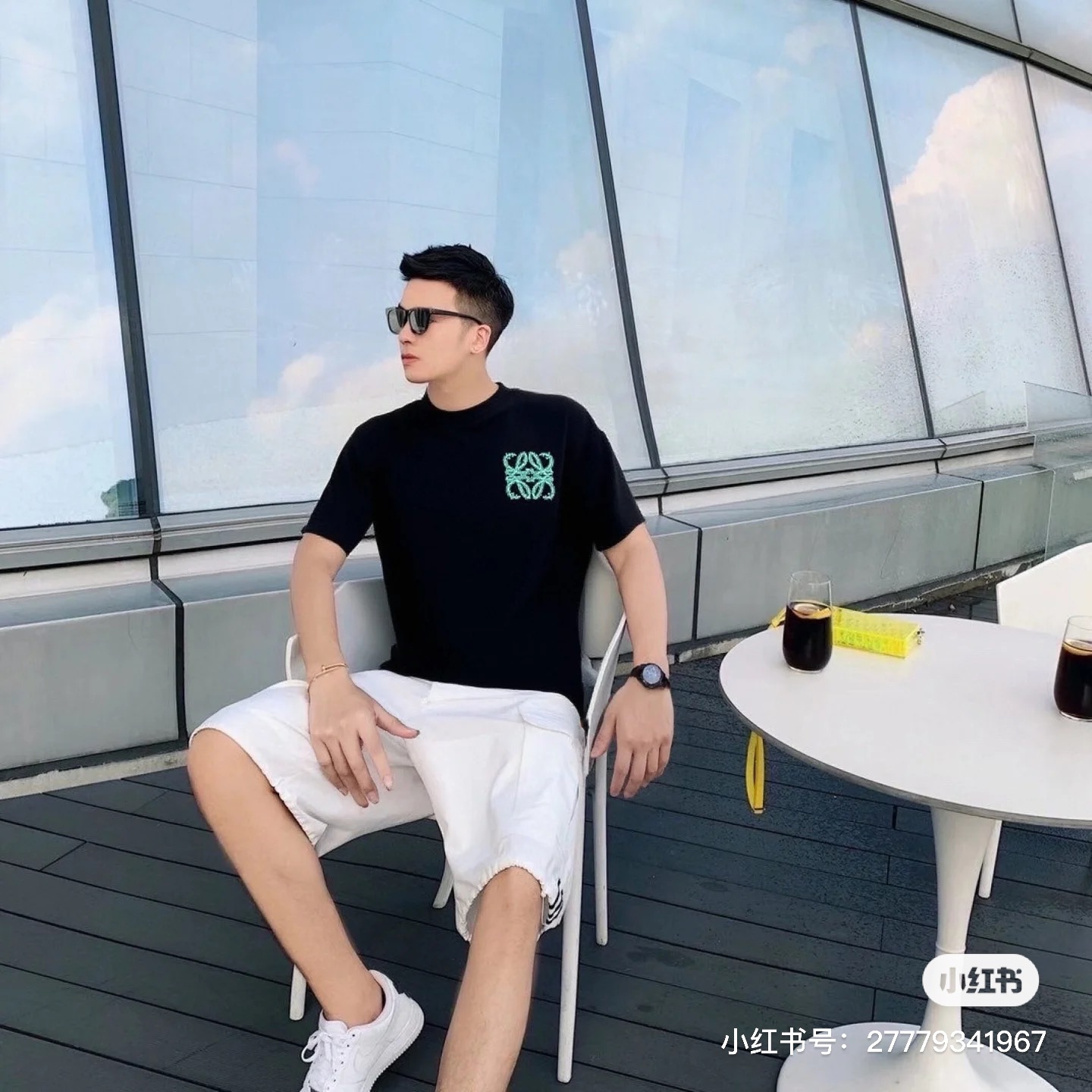 Loe embroidery t-shirt