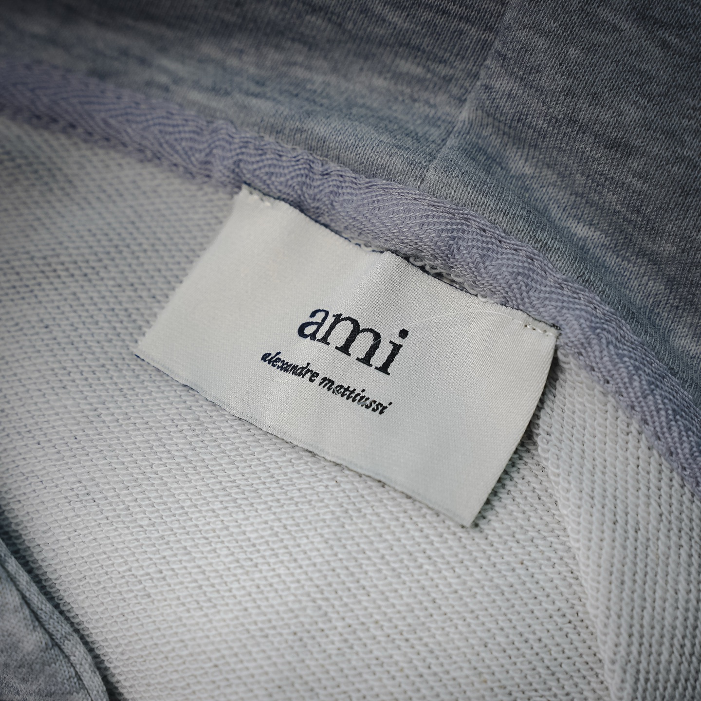 Ami embroidered zip-up jacket