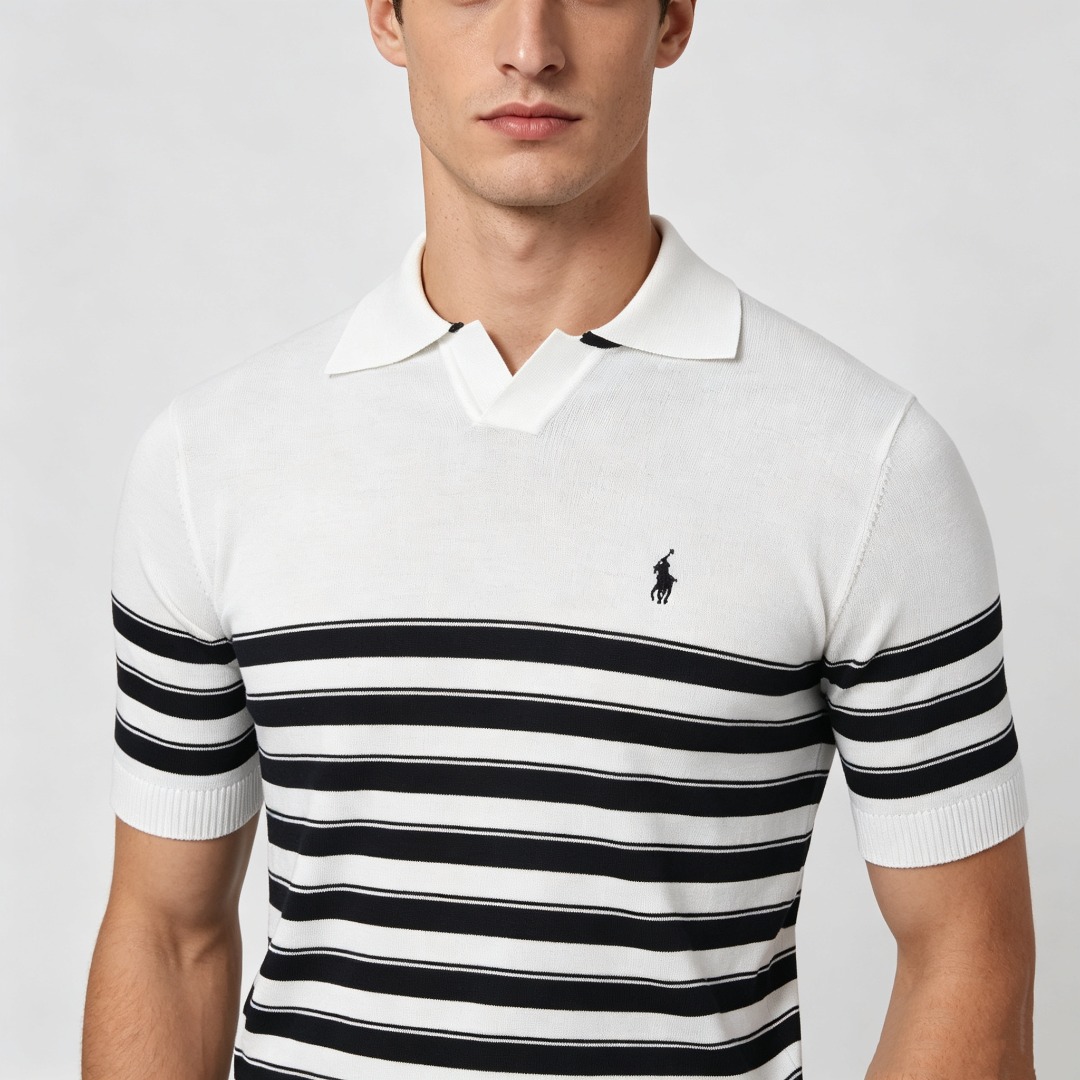 Ralph striped embroidered Polo