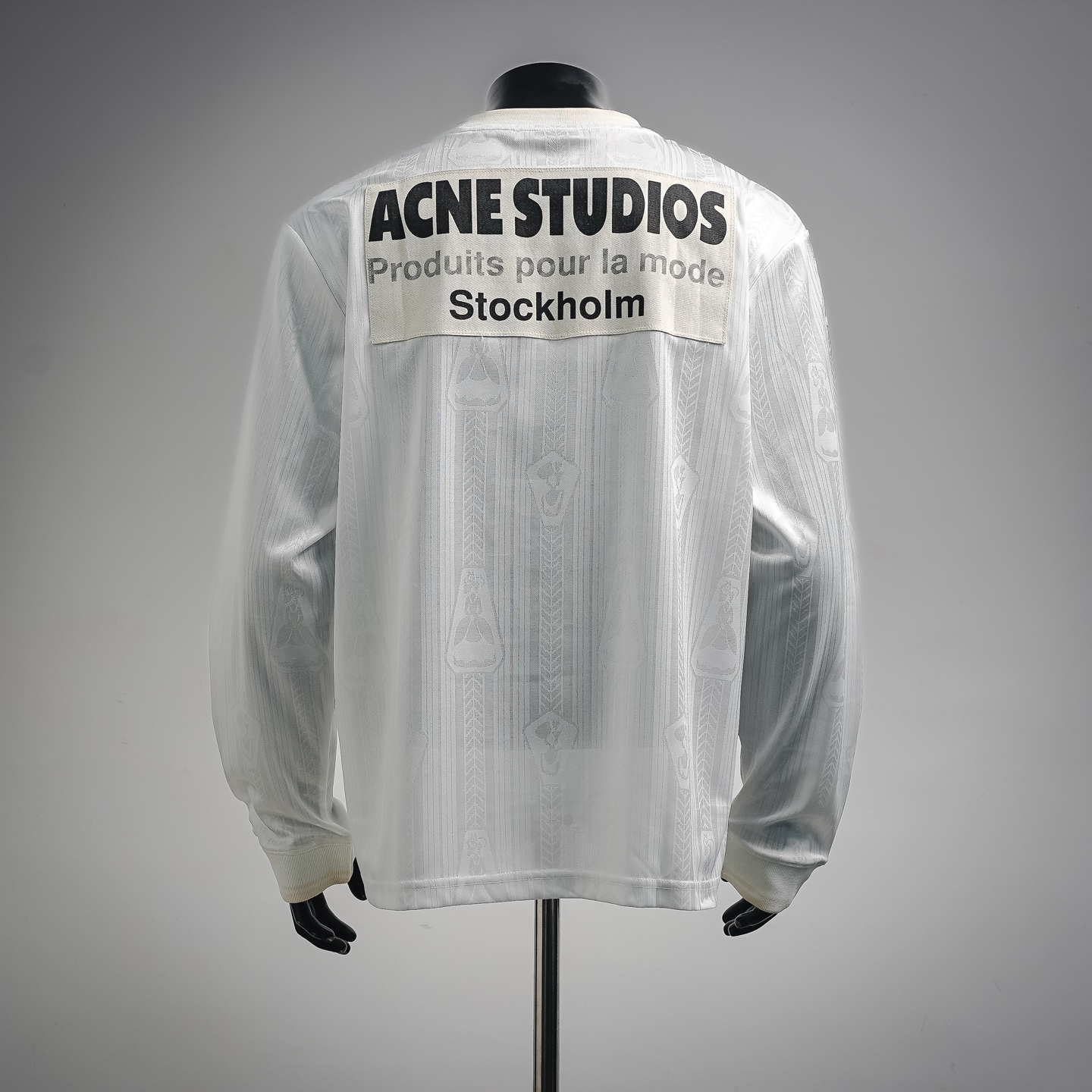 Acen jacquard sweatshirt