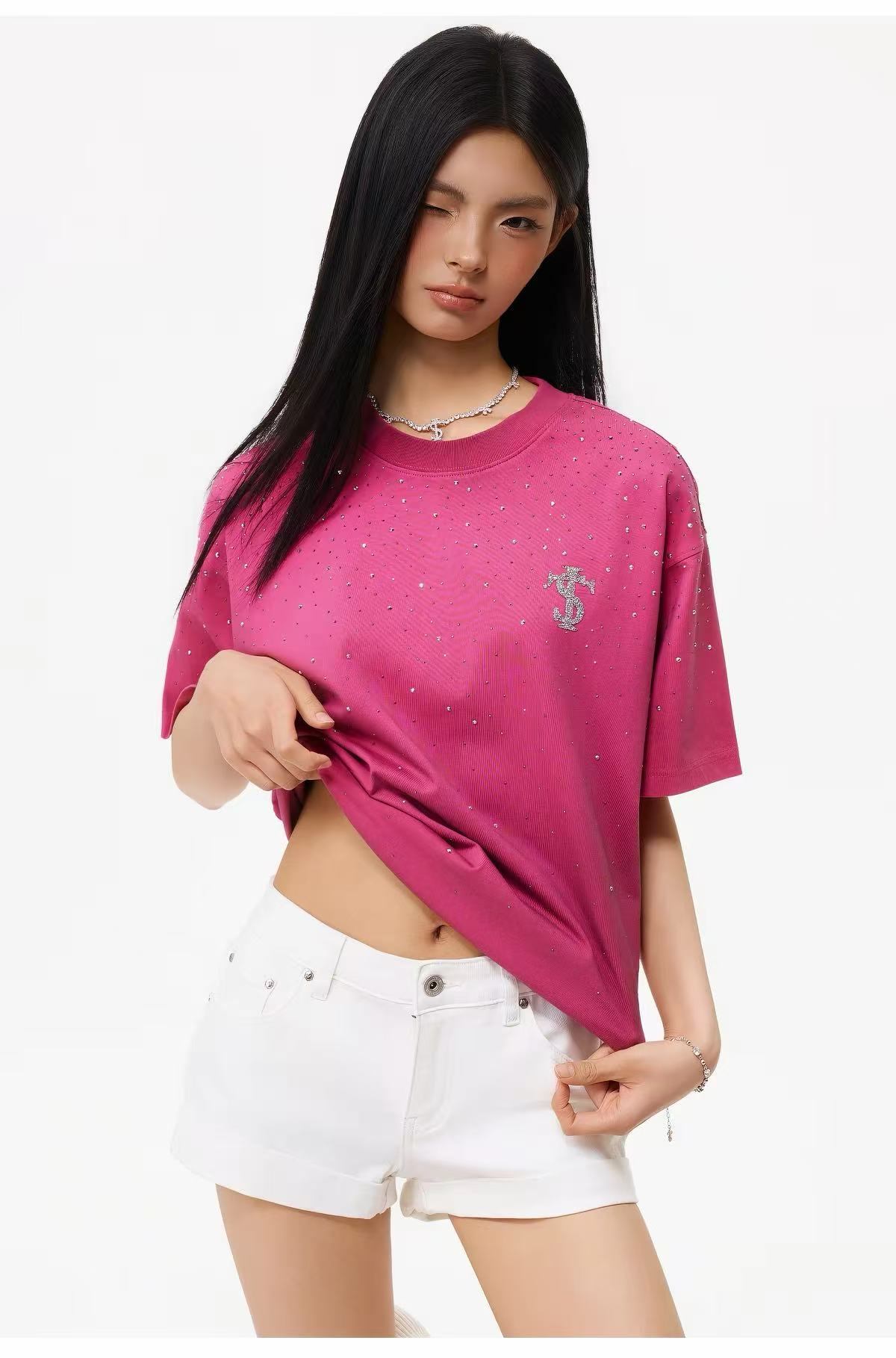 Stk rhinestone t-shirt