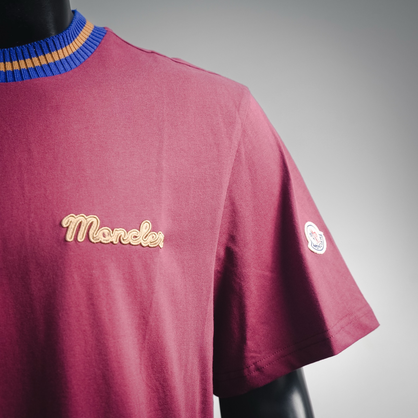 Mon embroidered knit t-shirt