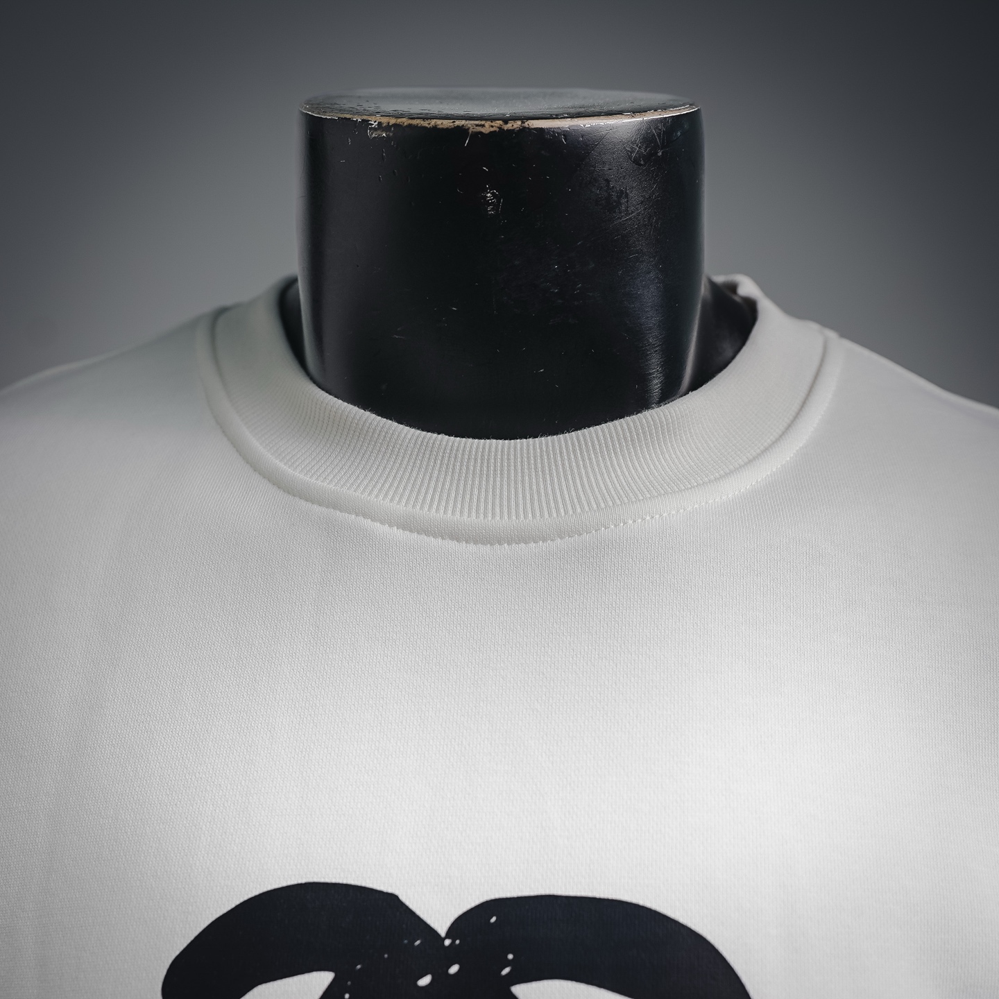 Chan logo print sweatshirt