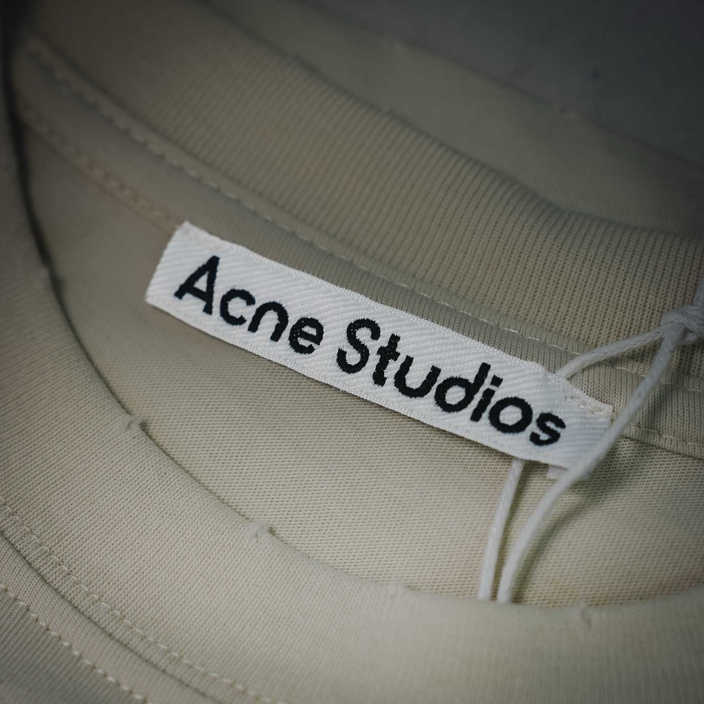 Acne letter printed t-shirt