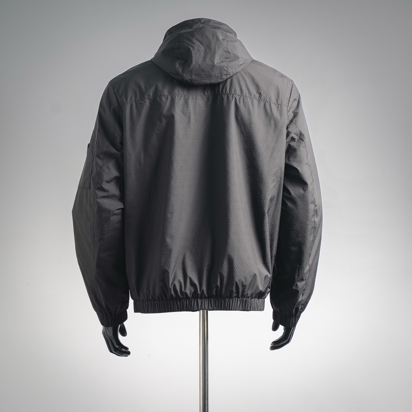 Pra hooded zip windbreaker jacket