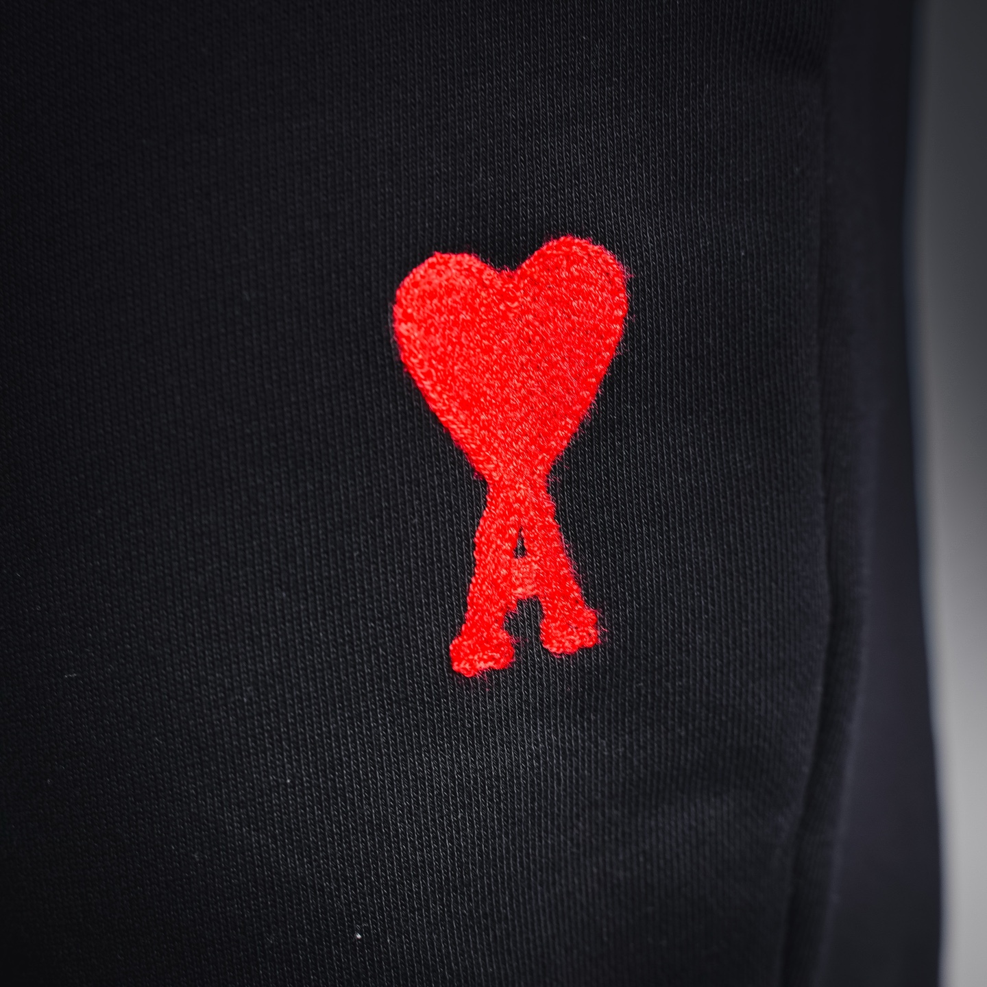 Ami embroidered casual pants
