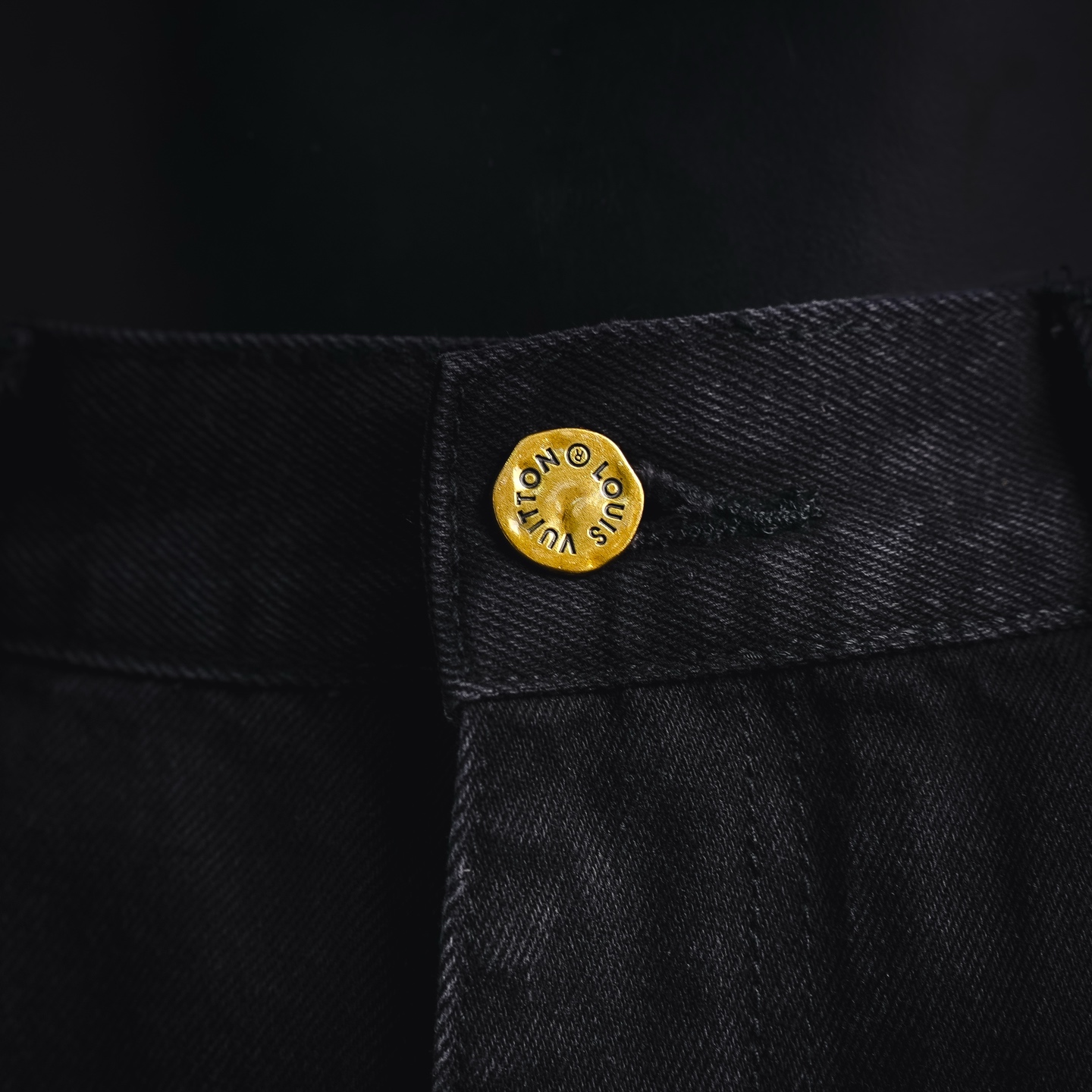 Louis wide-leg monogram jeans