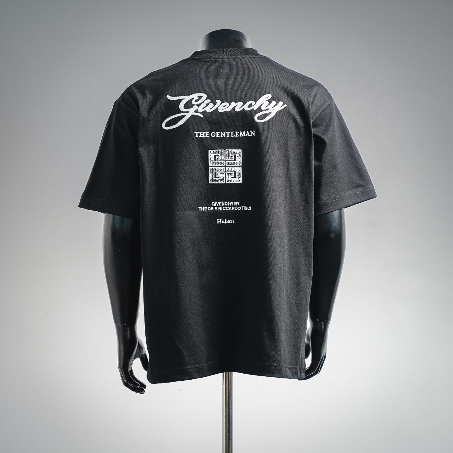 Given embroidered t-shirt