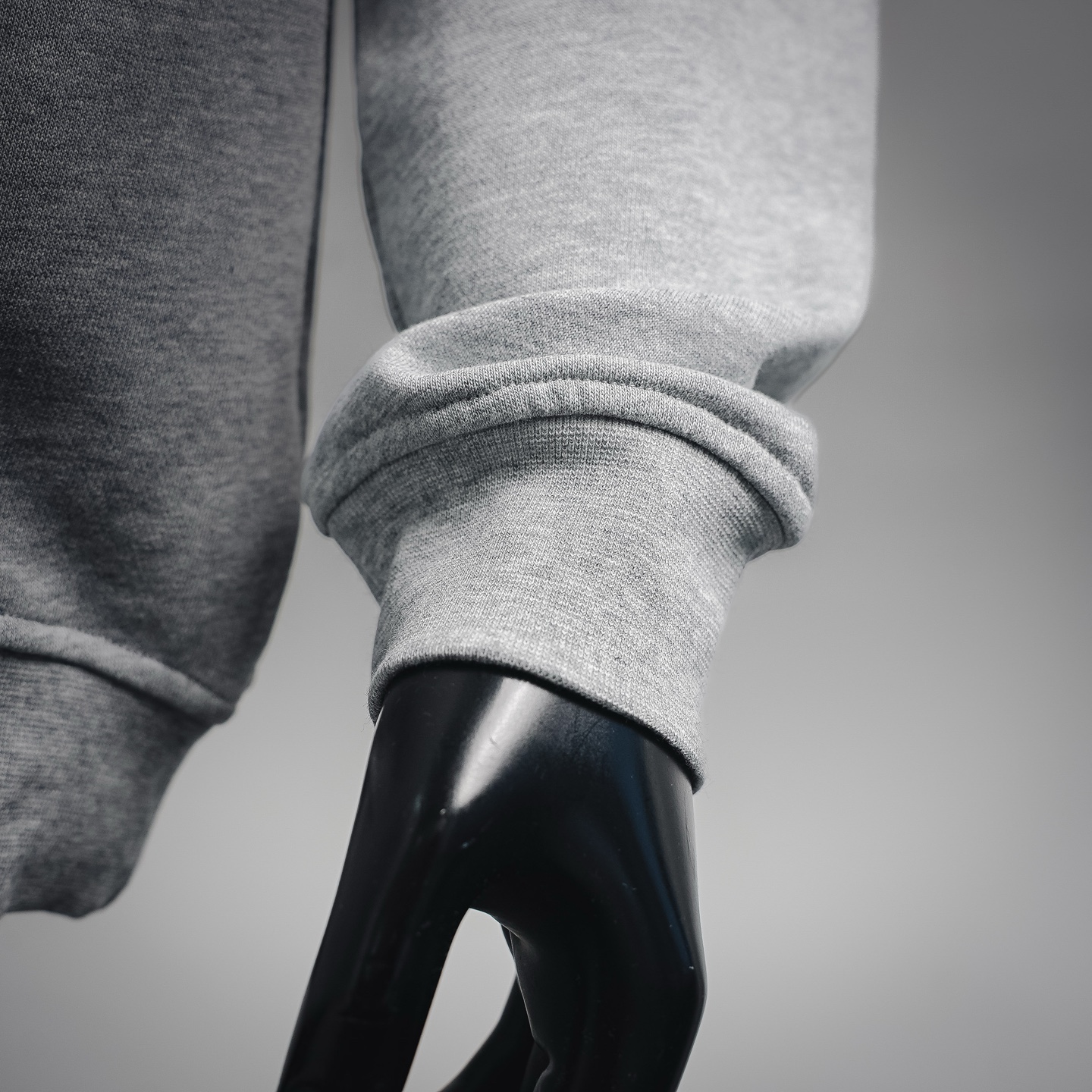 Louis embroidered zip-up hoodie