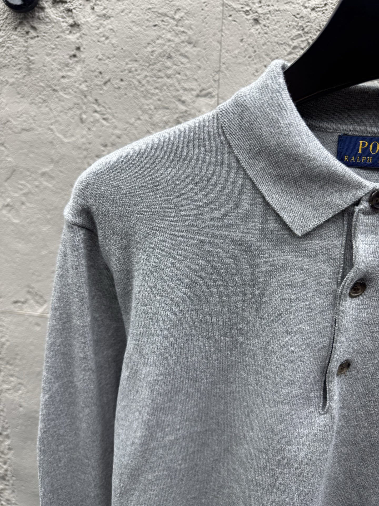 Ralph embroidered knit sweater