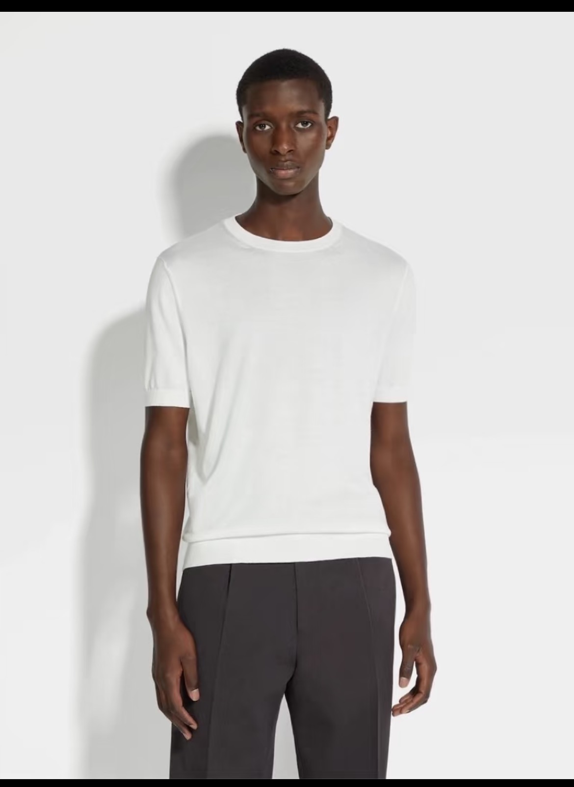 Zeg knit t-shirt