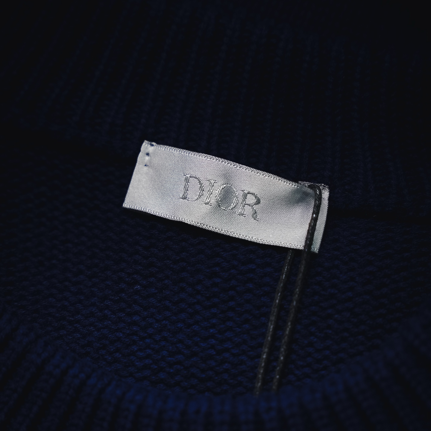 CD jacquard sweater