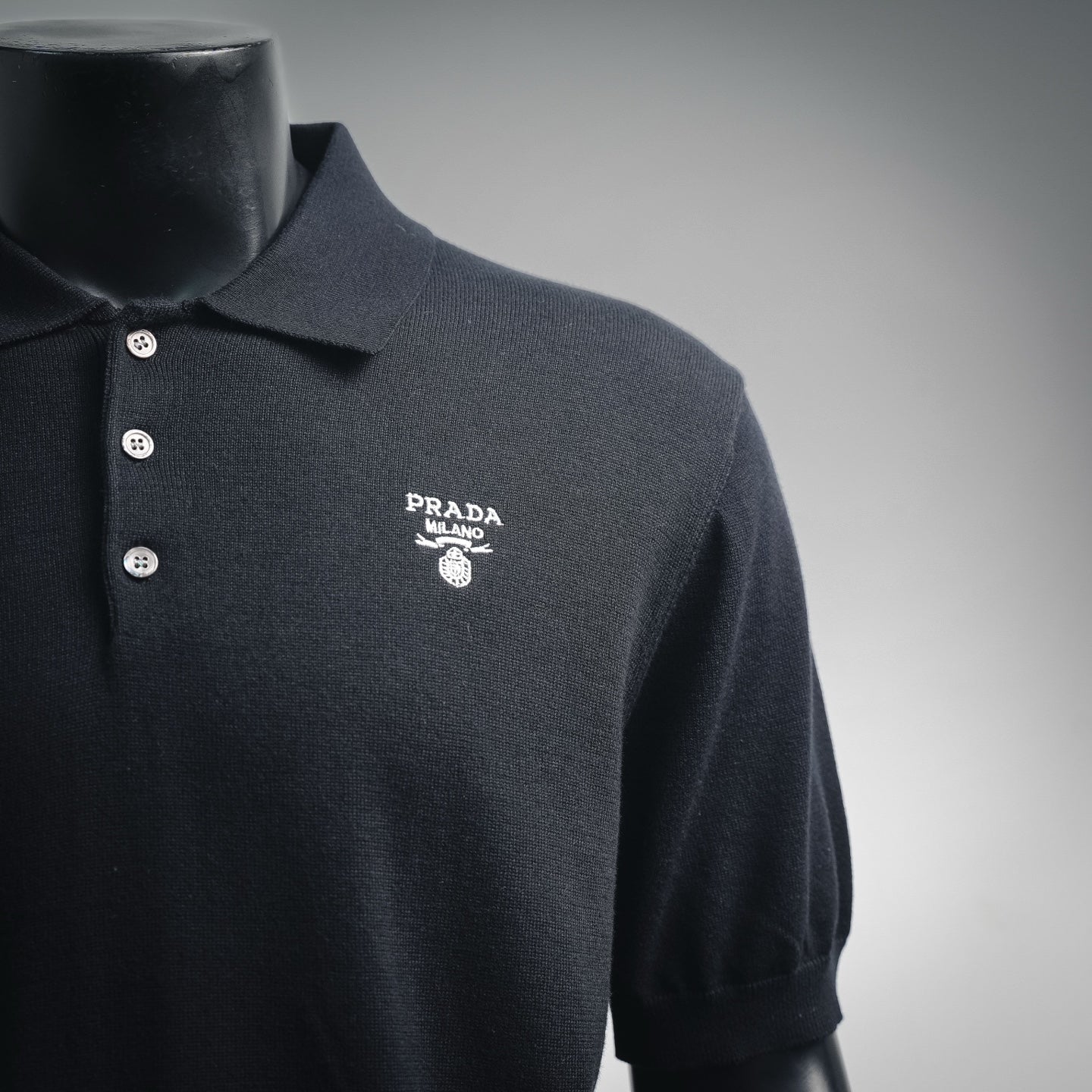 Pra embroidered knitted Polo