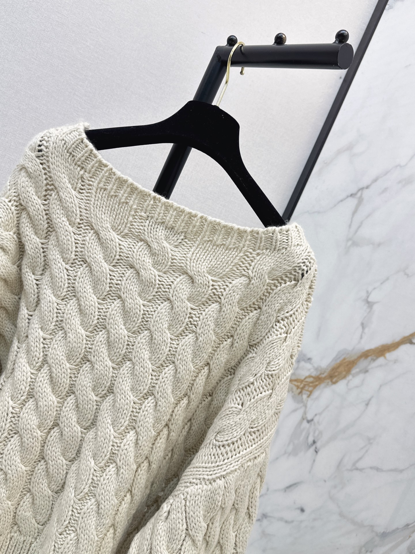 Loe 26ss woven sweater