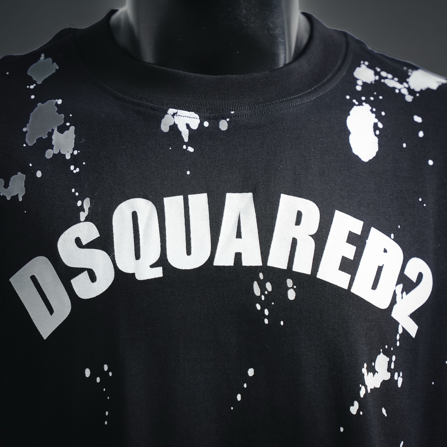 Dsqua graffiti Ink-splatter t-shirt