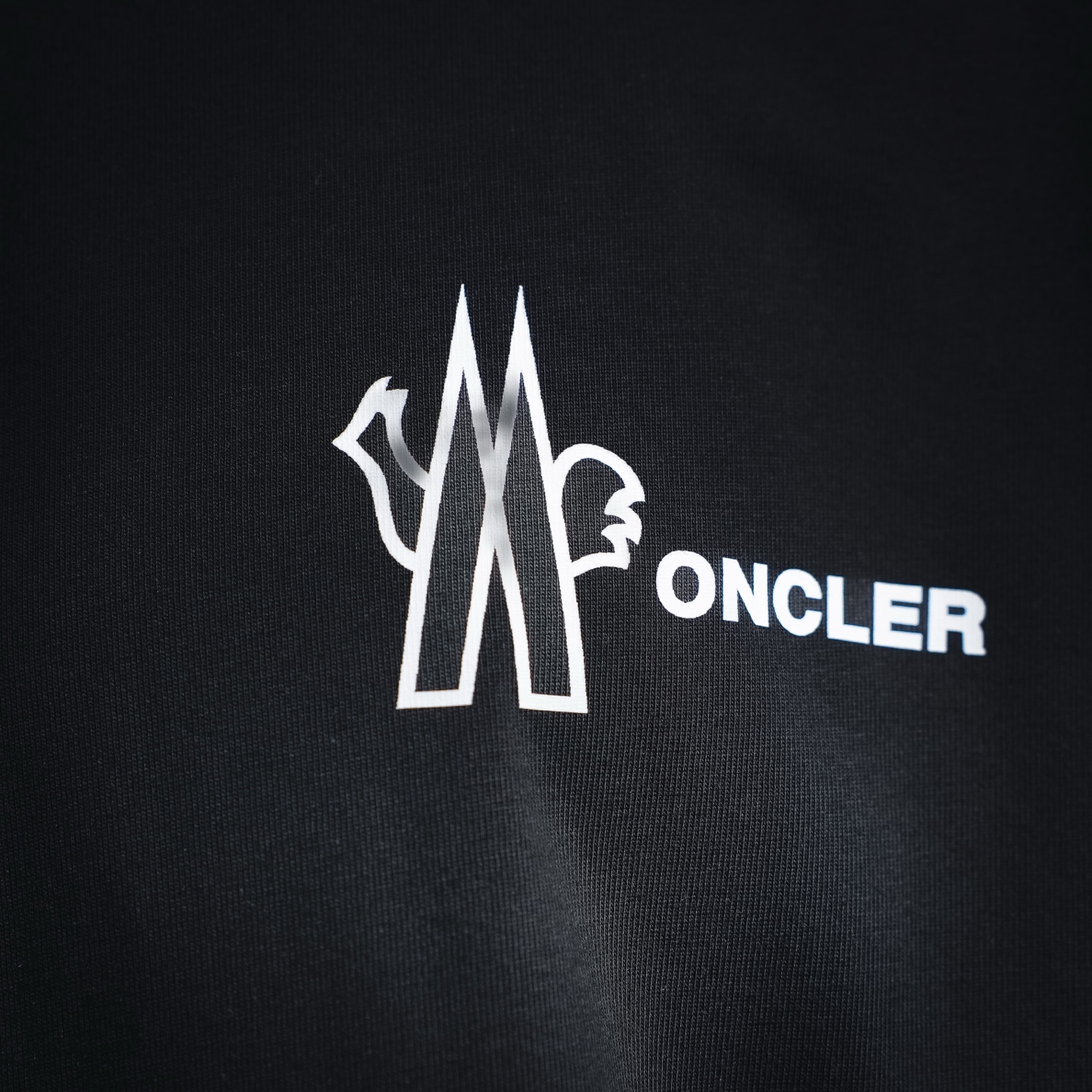 Mon letter printed t-shirt