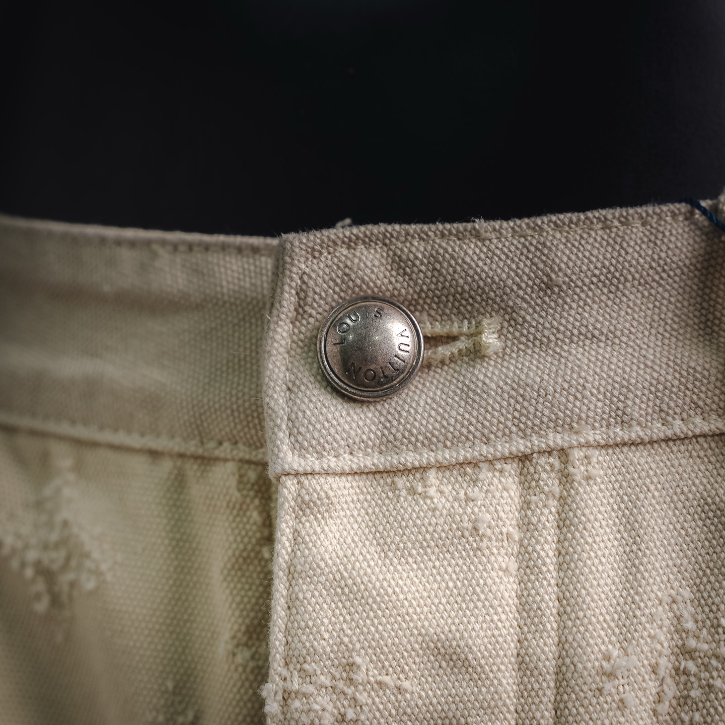 Louis needle-punched jeans