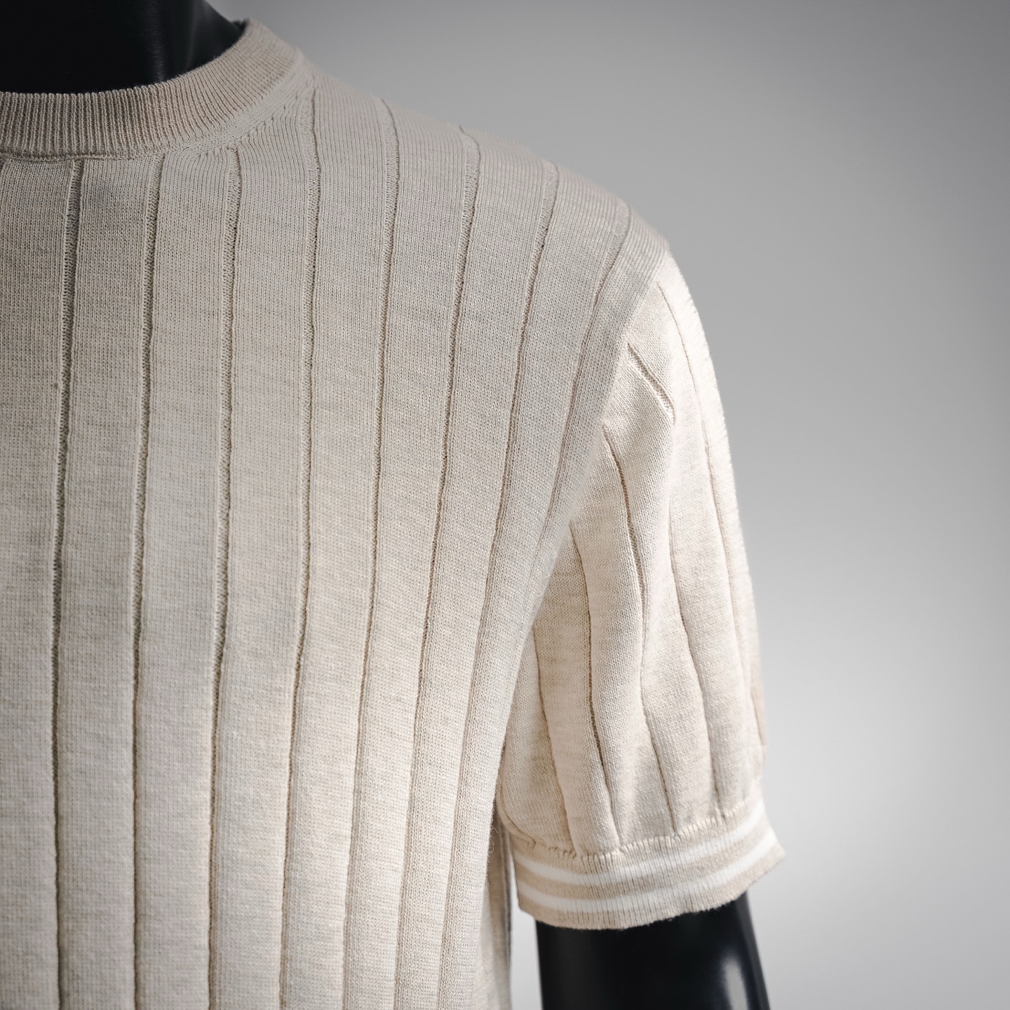 Brunello striped knit t-shirt