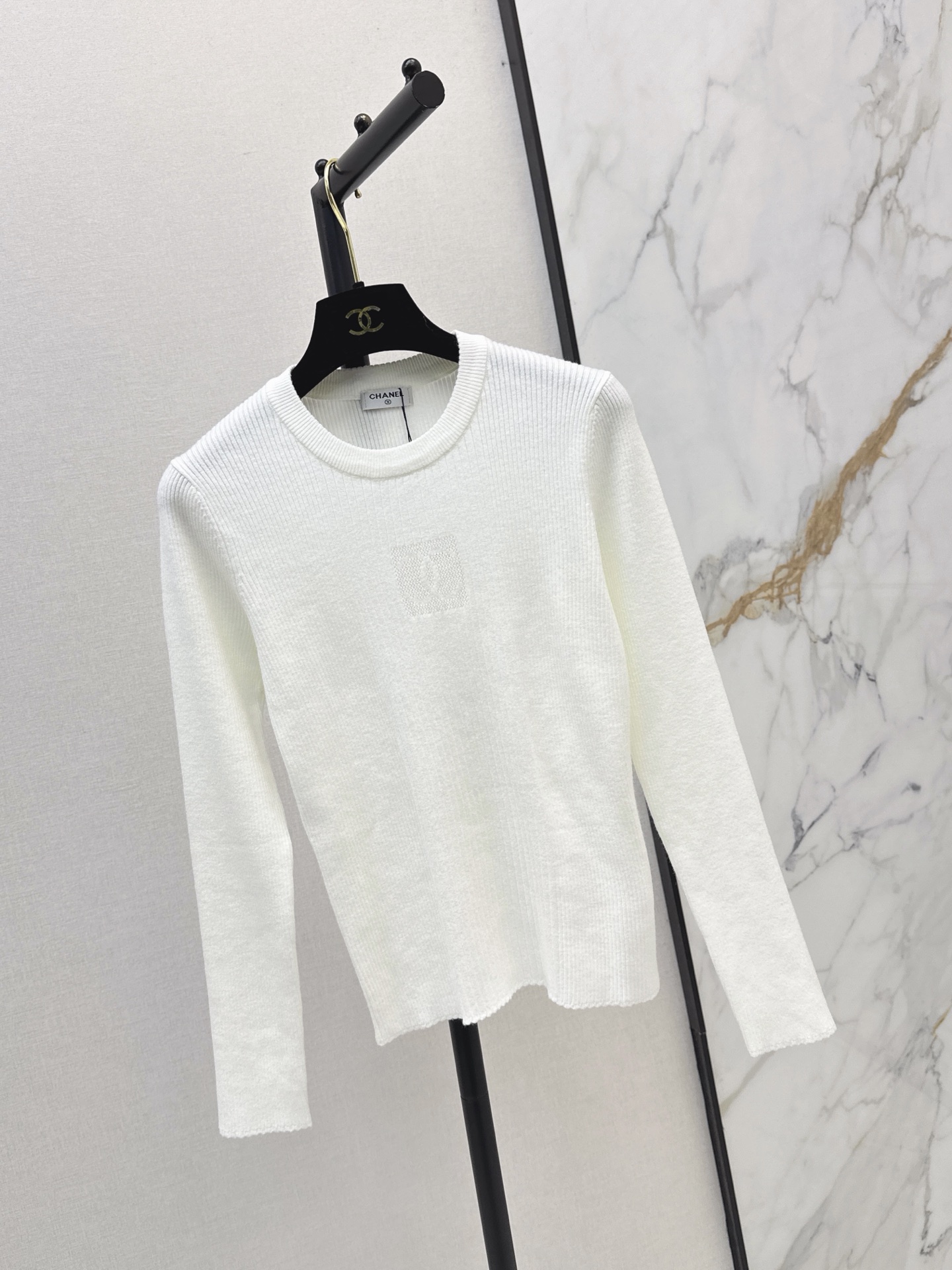 Chan 26fw knit basic tee