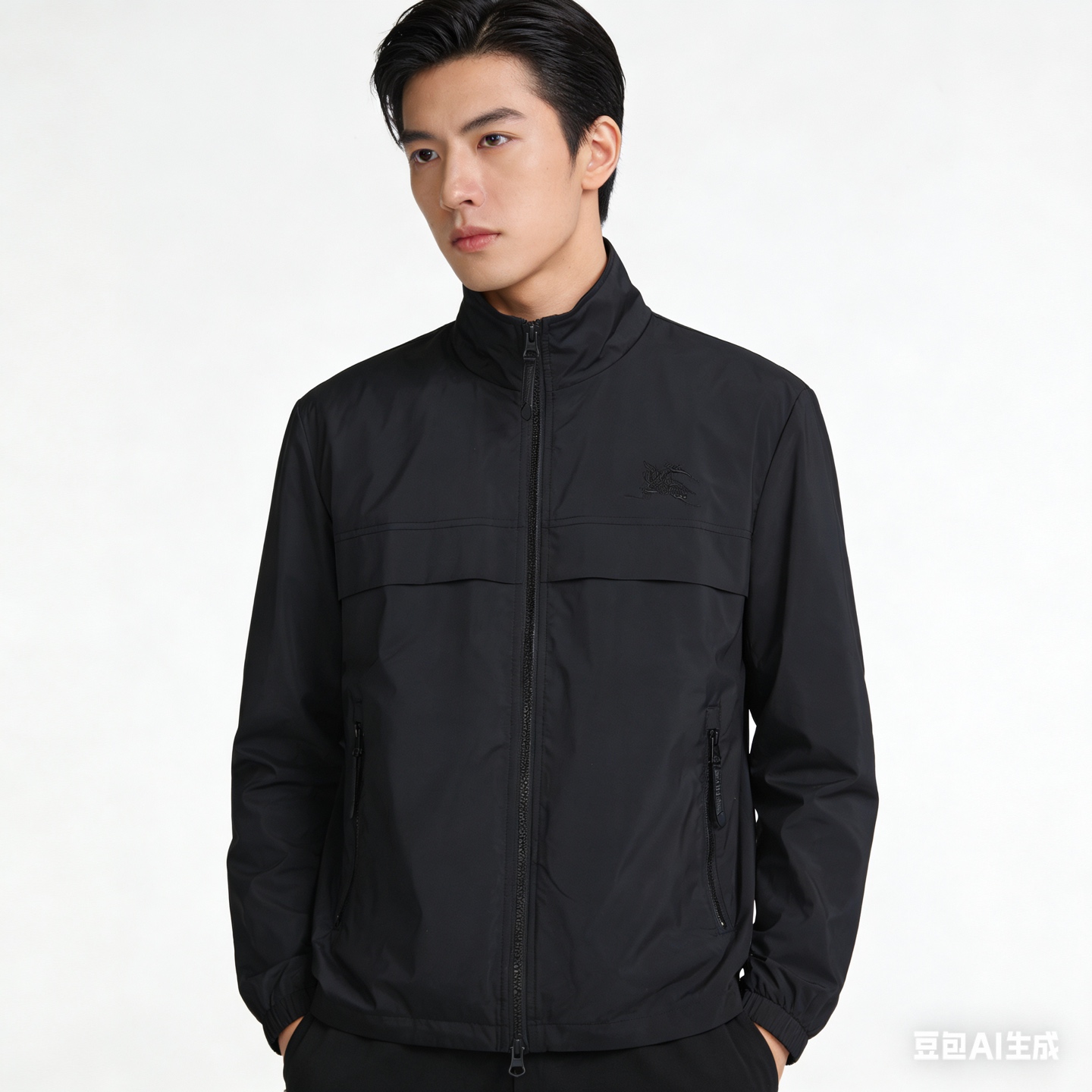 Bur collared jacket