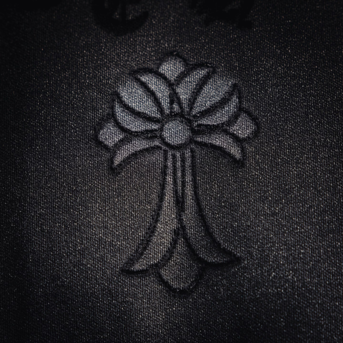 Chrome washed cross-pint t-shirt