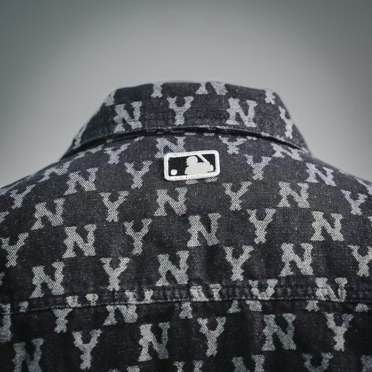 Ml embroidered denim shirts
