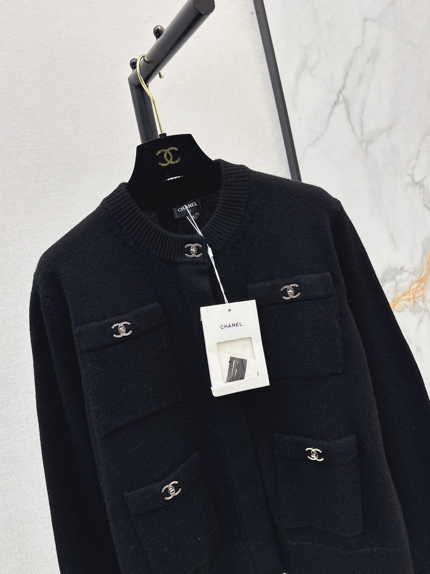 Chan 26fw knit jacket