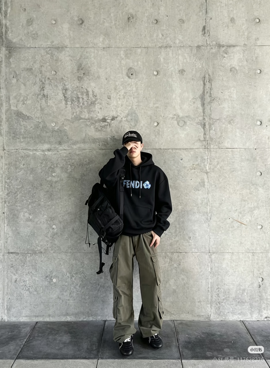 Fend embroidered hoodie