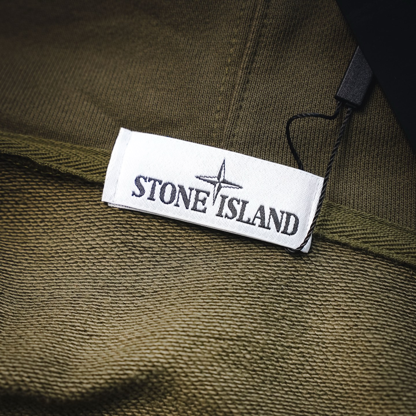 Stone hooded zip-up jacket