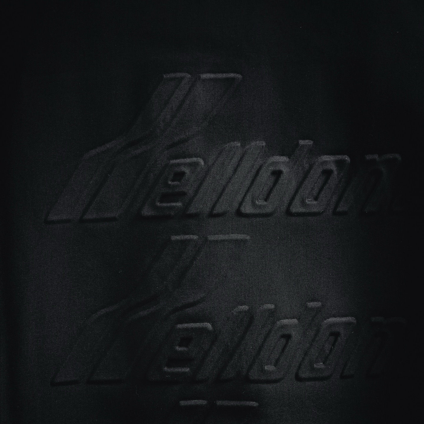 We11 emboosed printed t-shirt