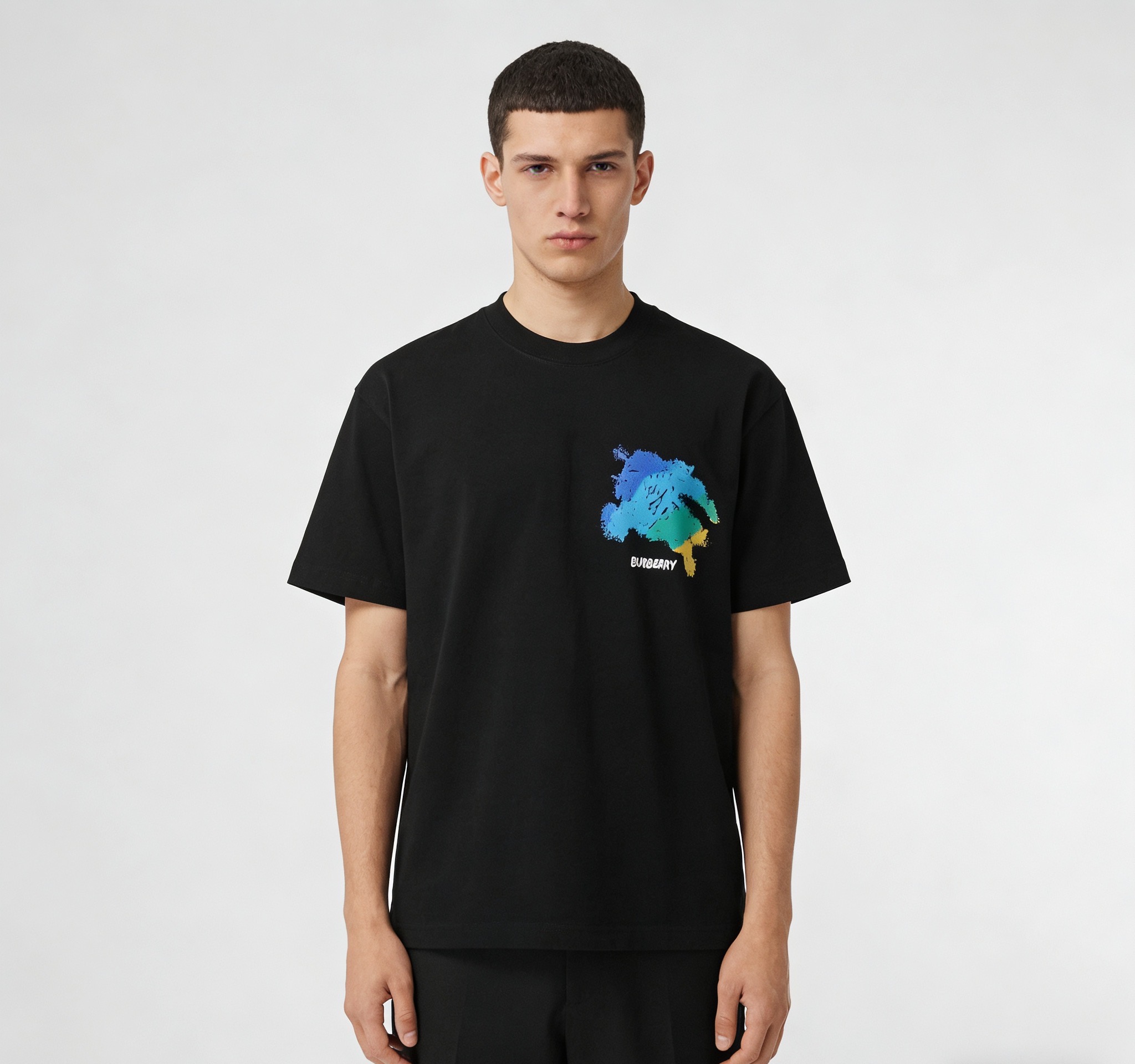 Burb print t-shirt