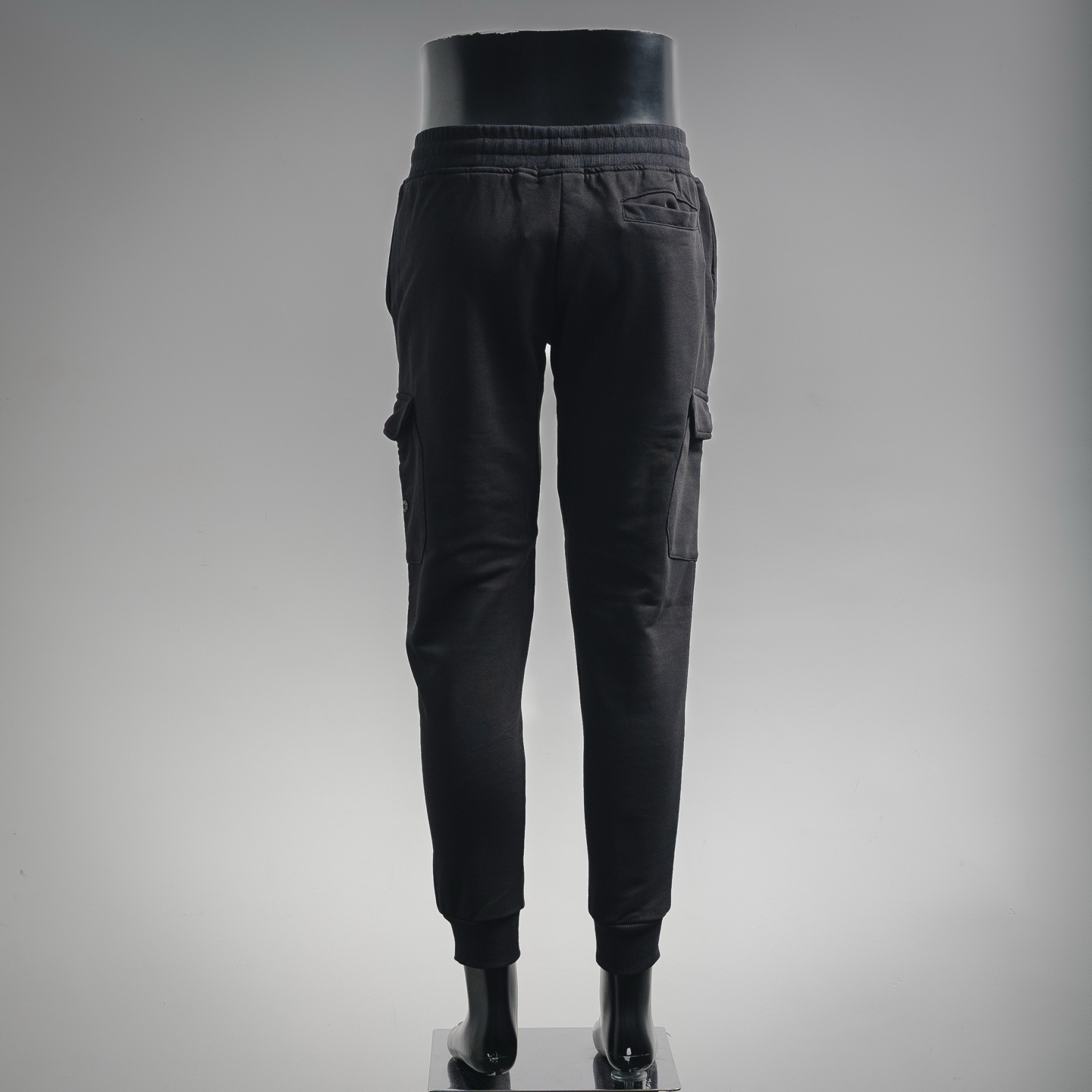 Stone logo badge pants