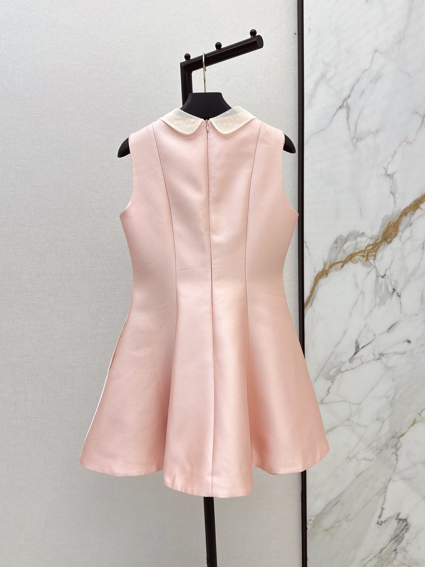 Valen 26ss lace vest dress