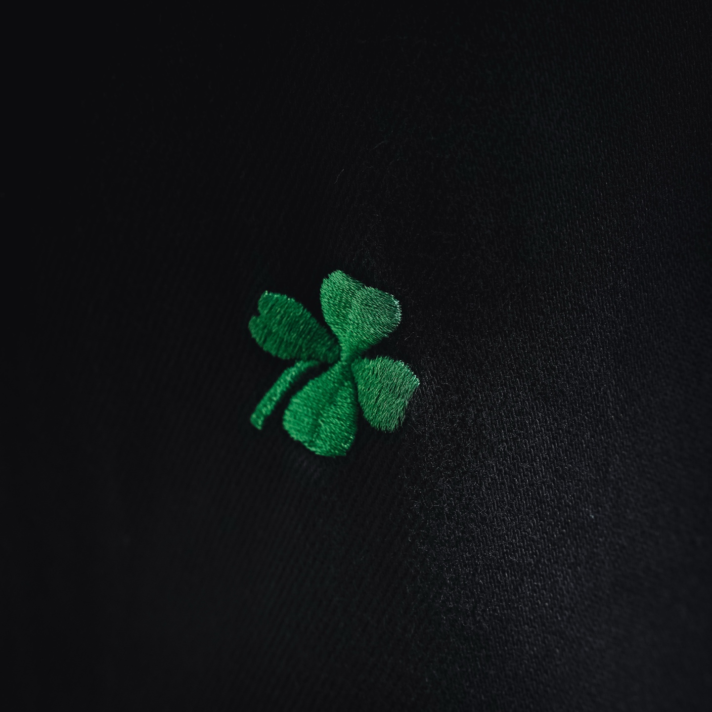CD embroidered jeans