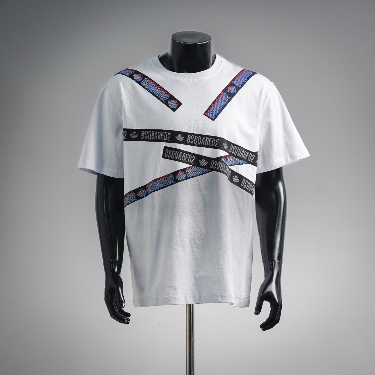 Dsqua taped t-shirt