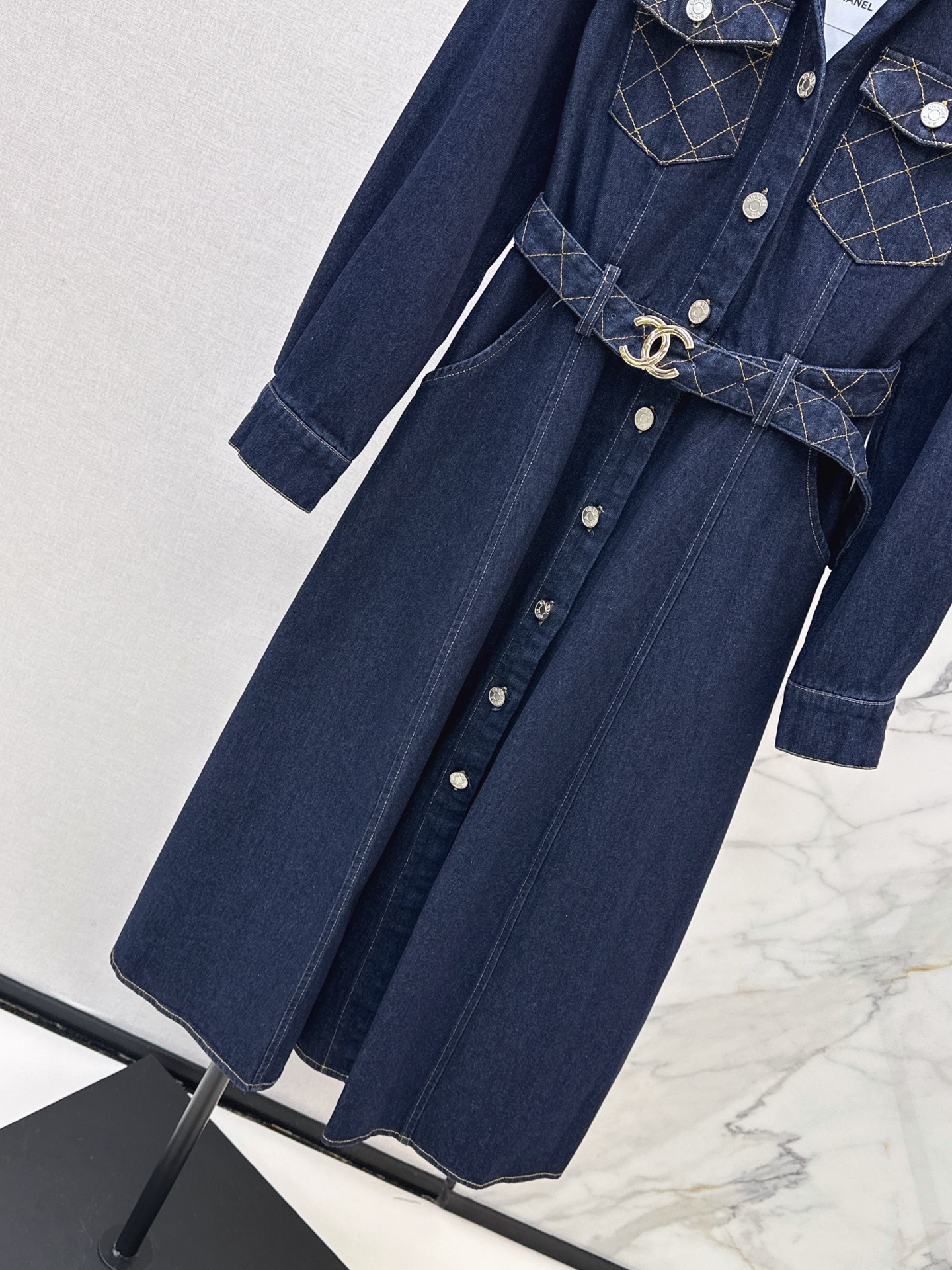 Chan 26fw denim dress