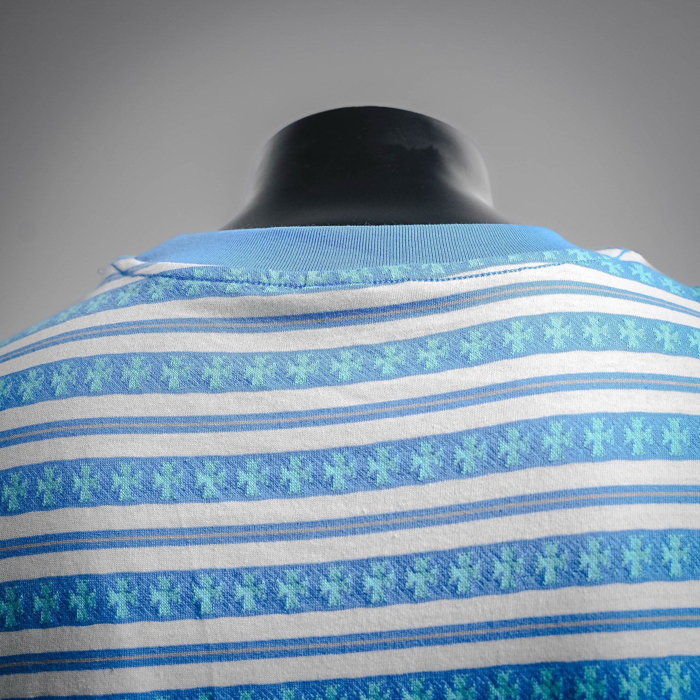 Chrome striped all-over t-shirt