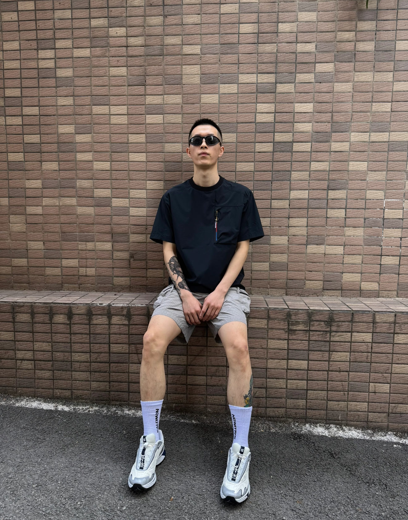 Salo patch pocket t-shirt