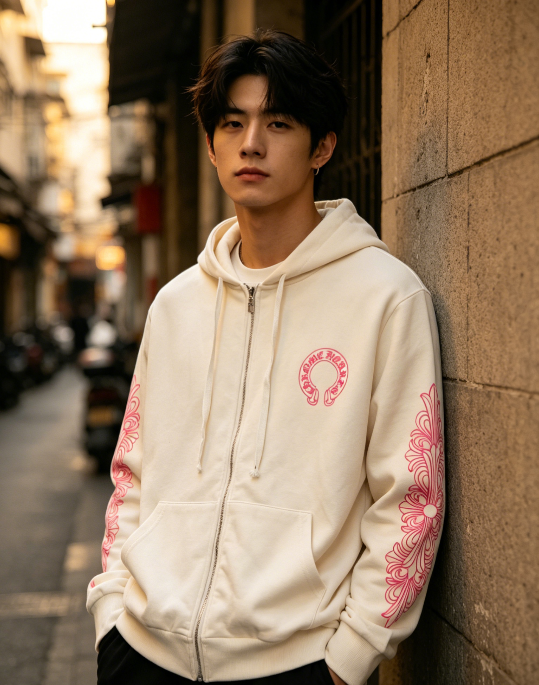 Chrome printed jacket