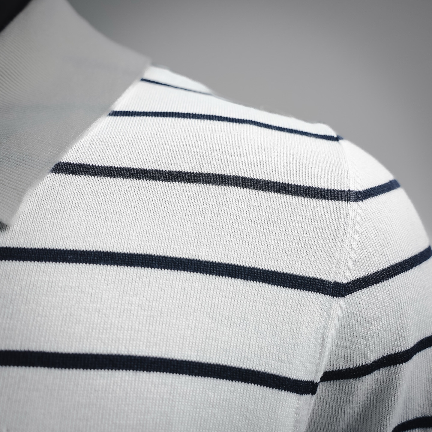 Pra striped knit Polo