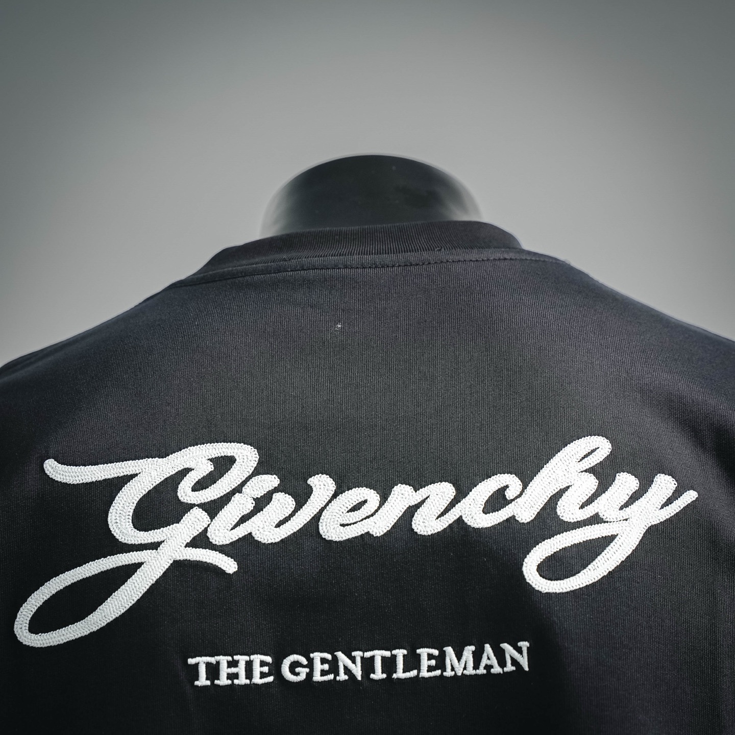 Given embroidered t-shirt