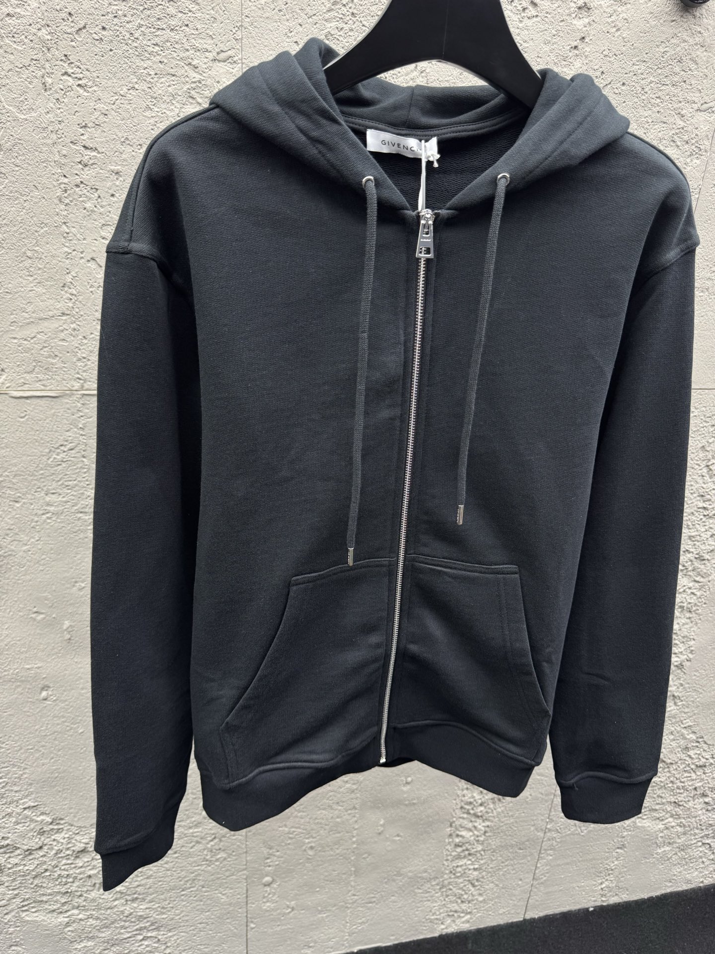 Given printed hooded jacket