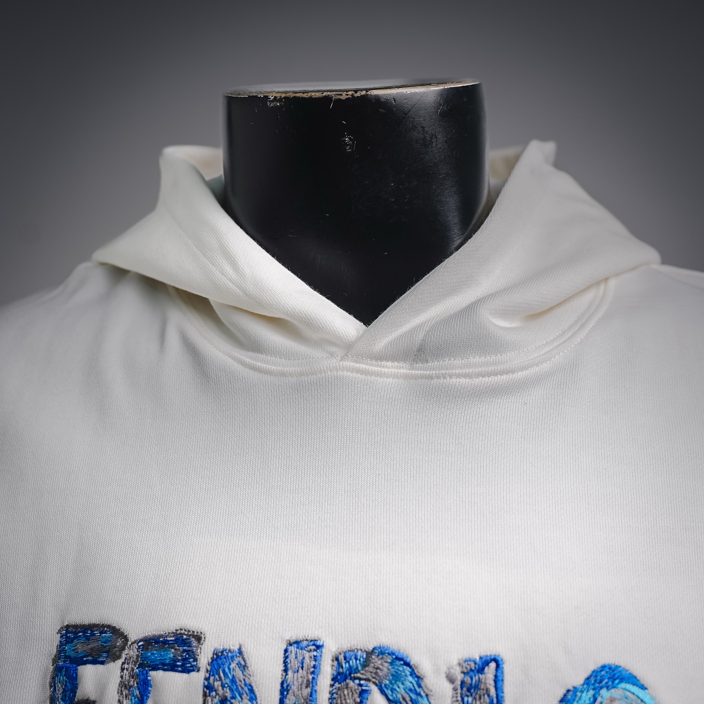 Fend embroidered hoodie