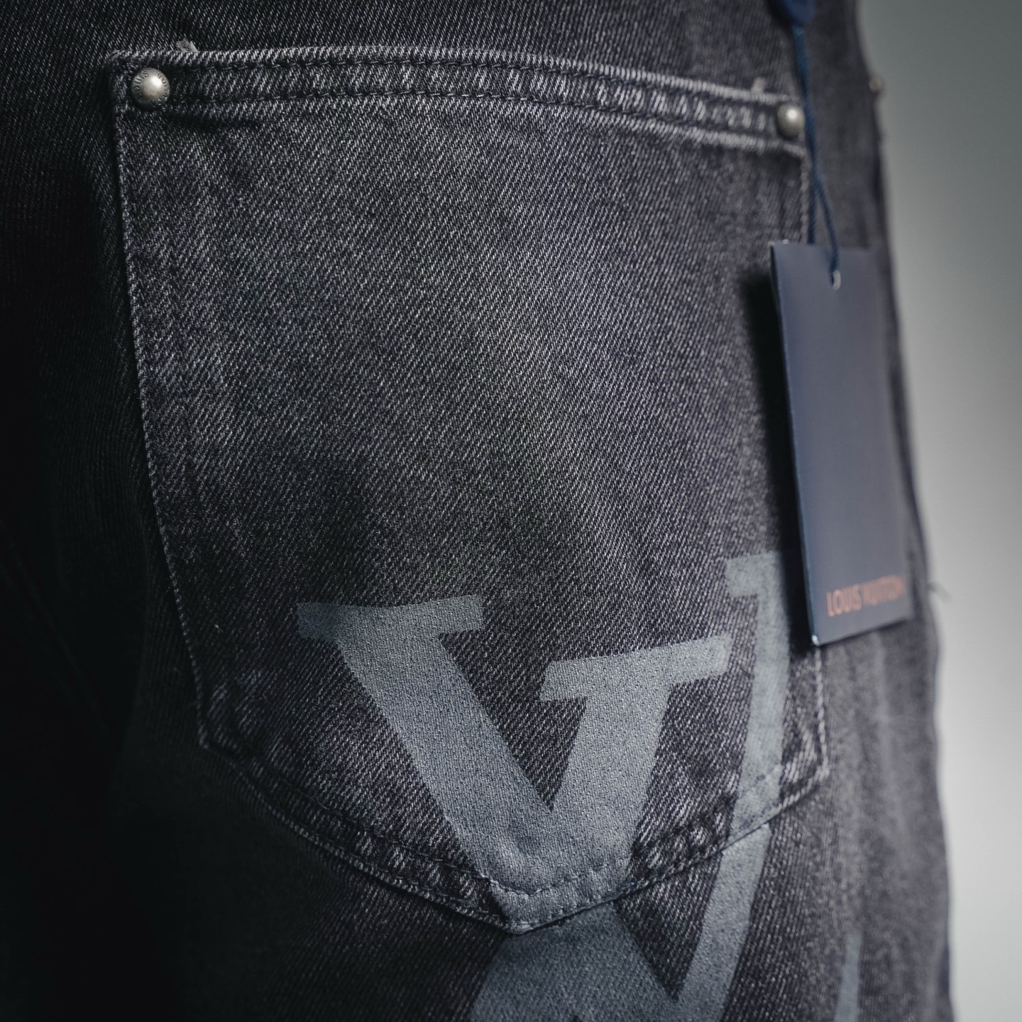 Loui ombre straight-leg jeans