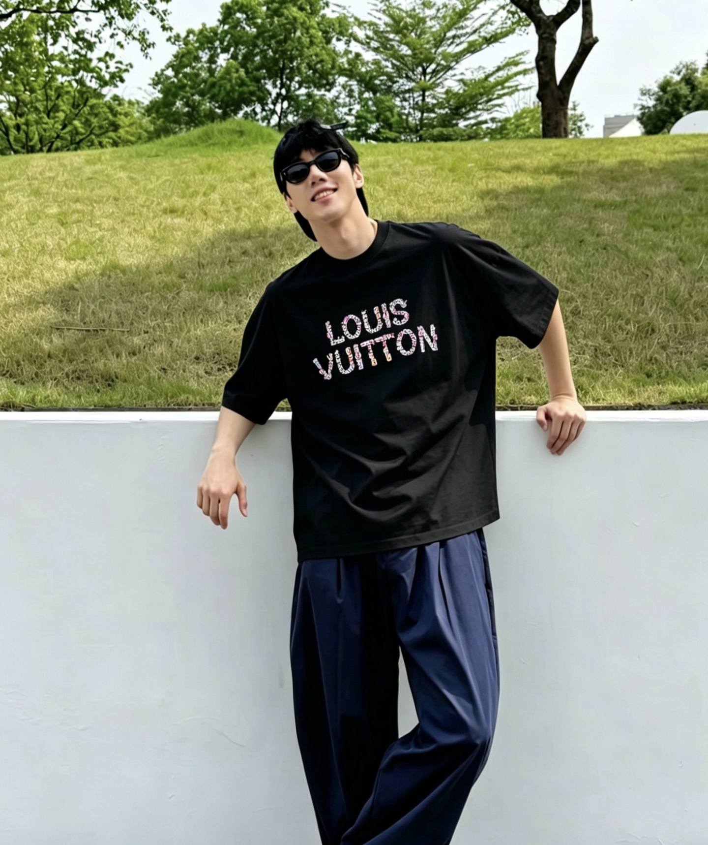 Louis print t-shirt