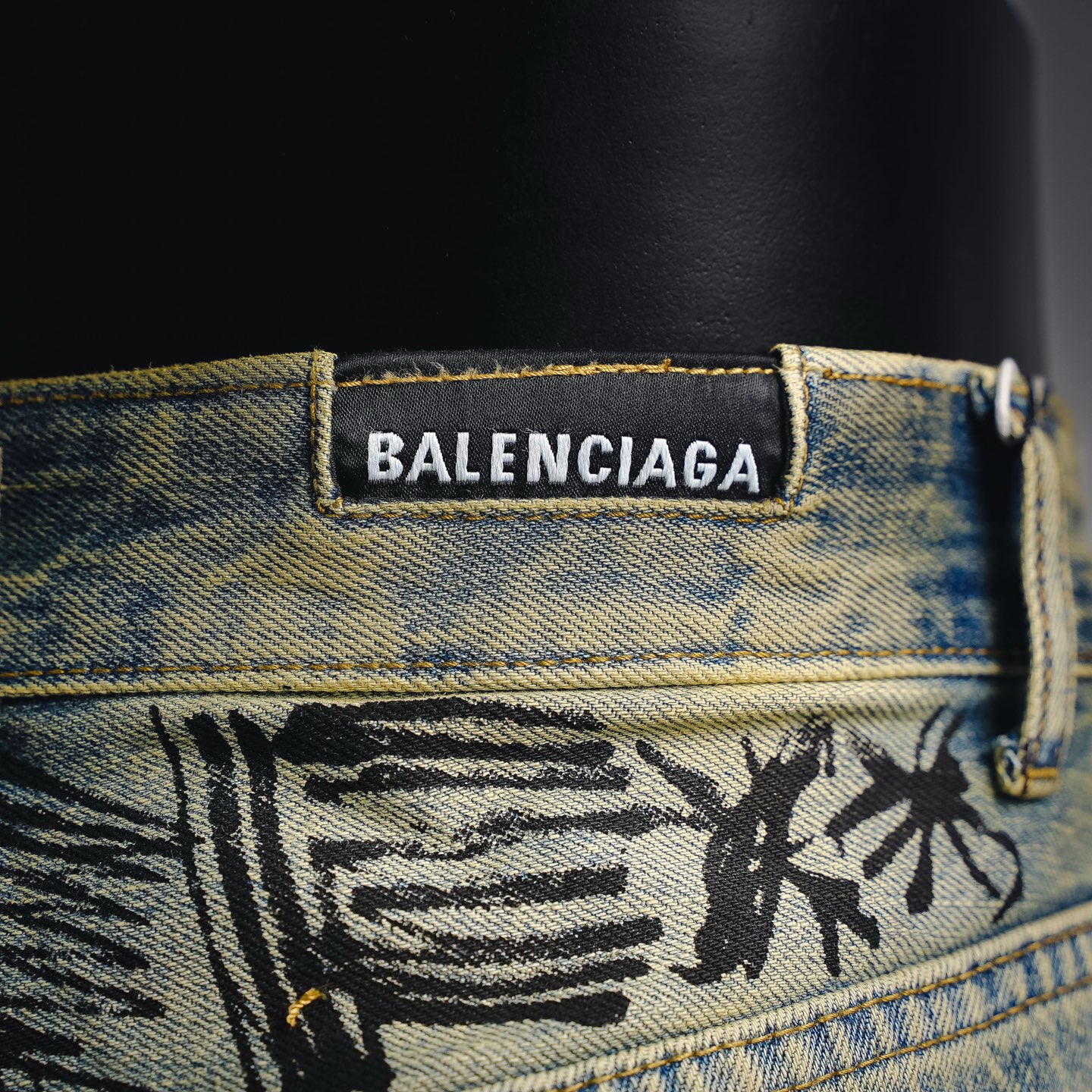 Balen graffiti baggy jeans