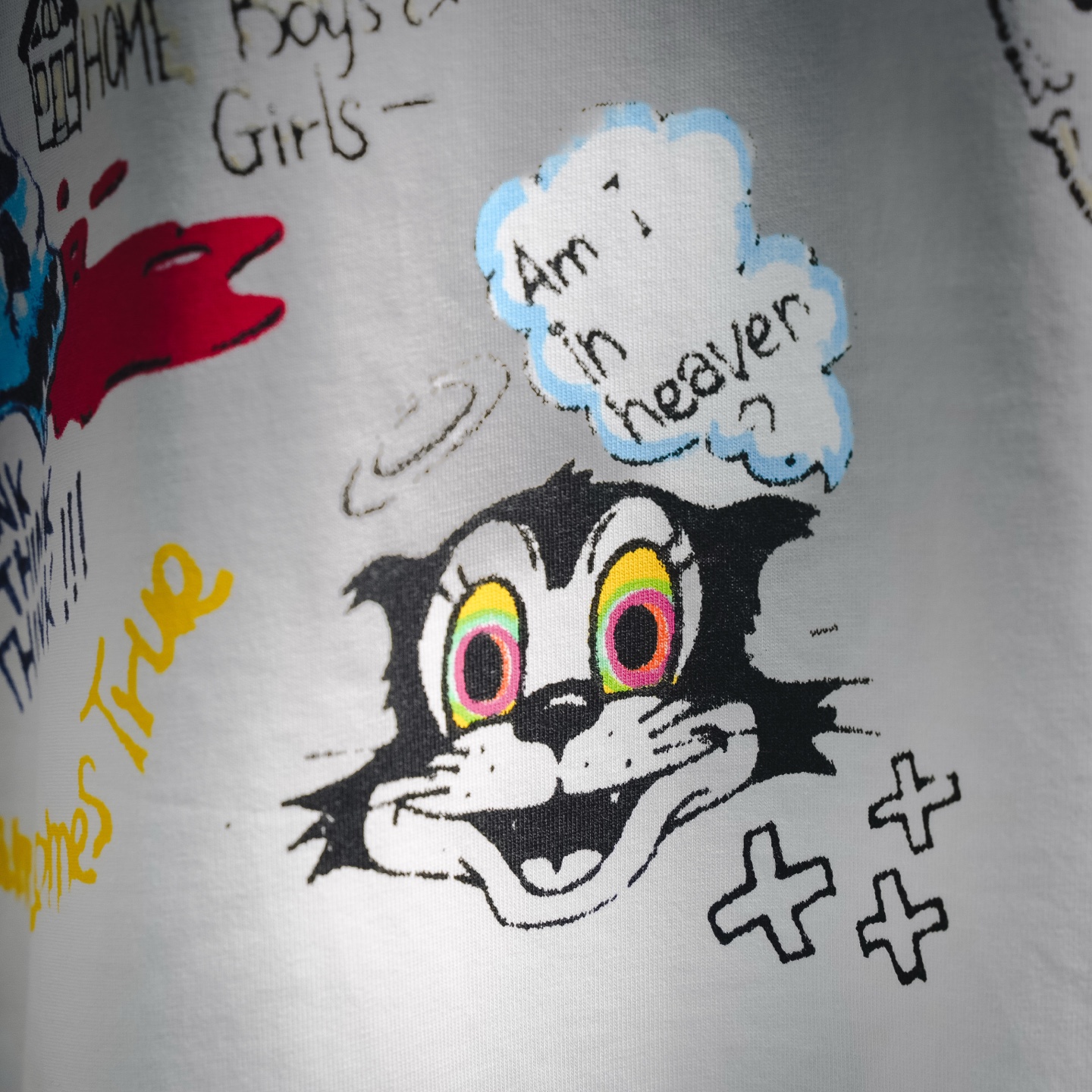 We11 graffiti-print t-shirt