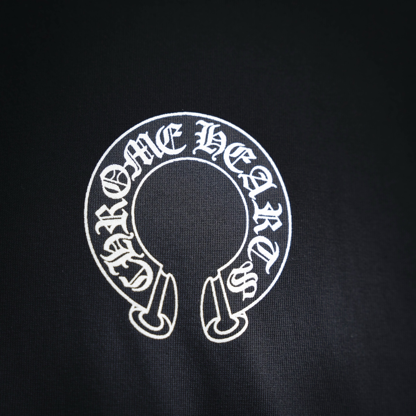 Chrome gothic letter print t-shirt