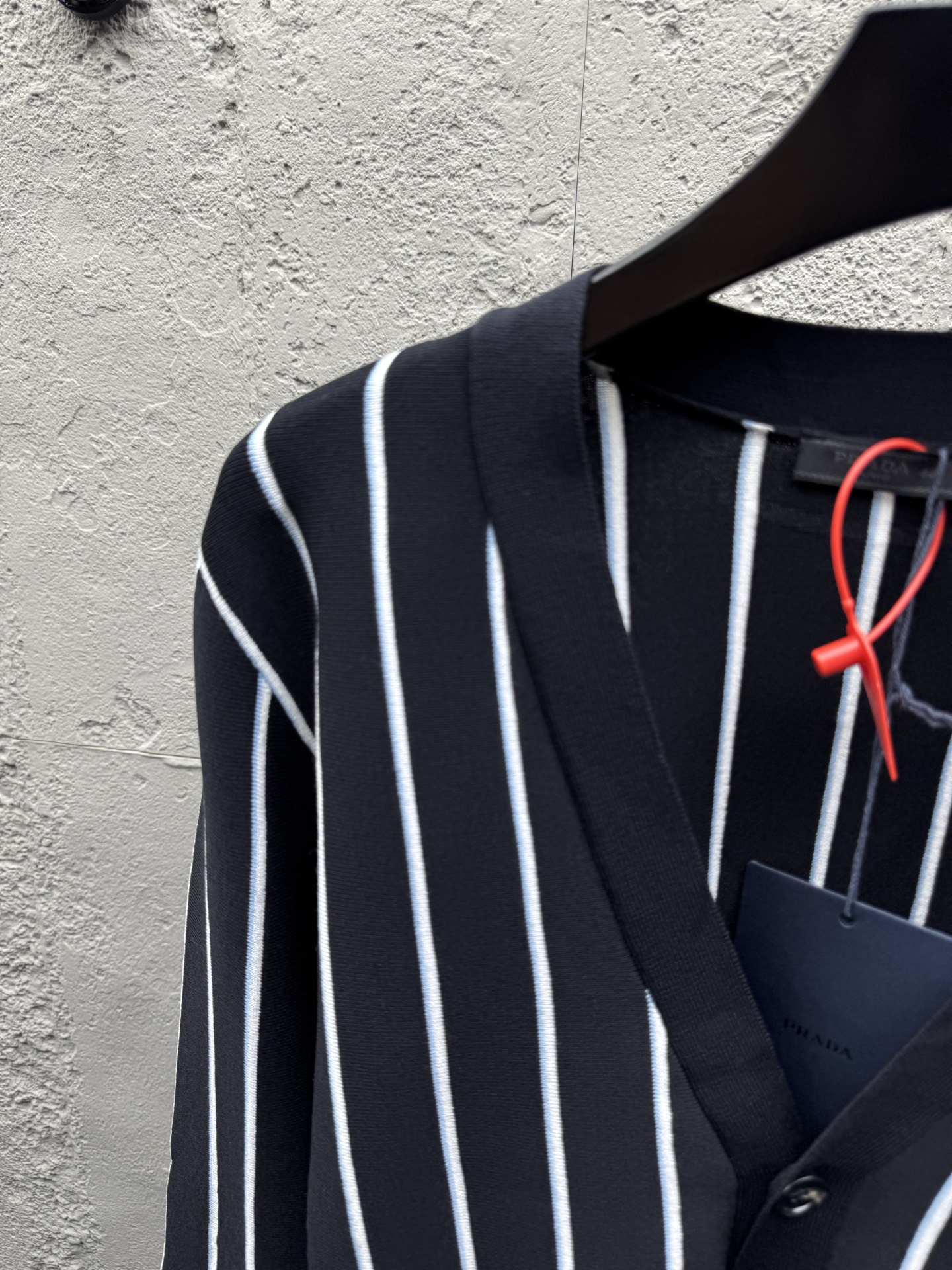 Pra striped sleek cardigan