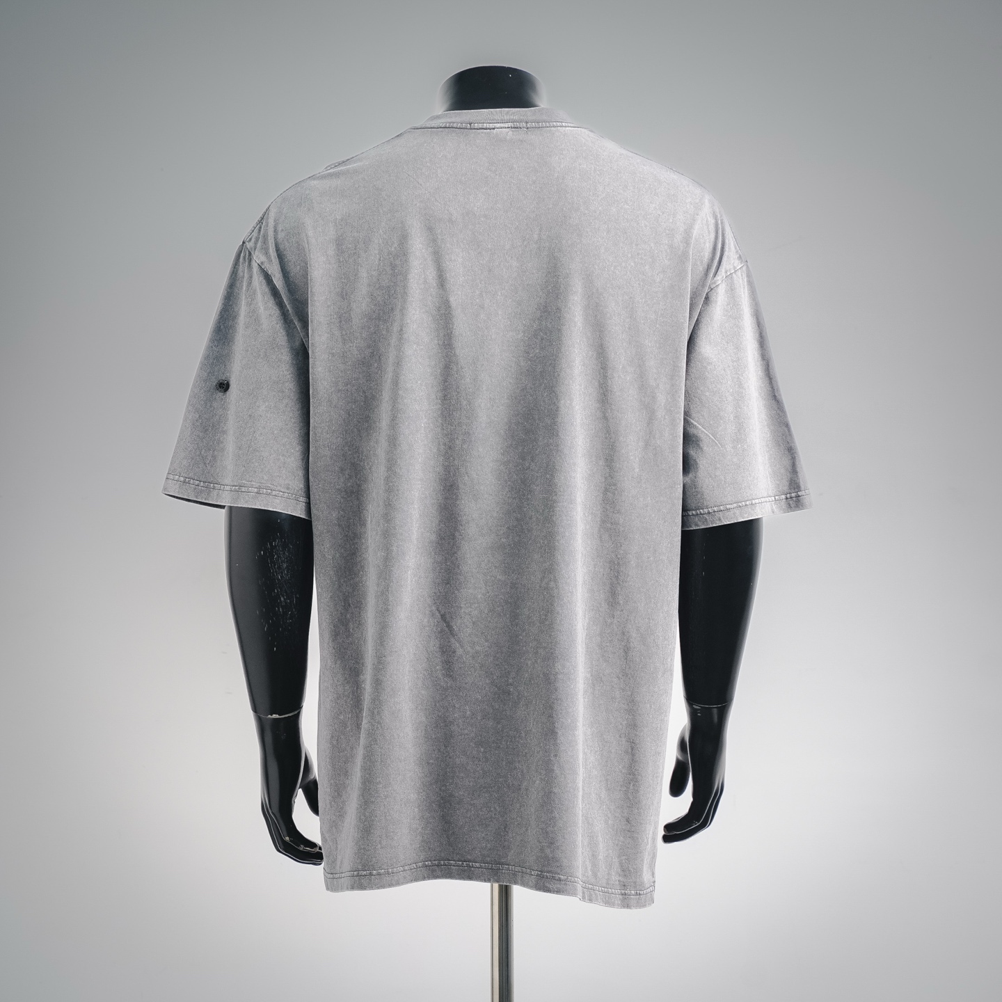 Stone washed distressed t-shirt